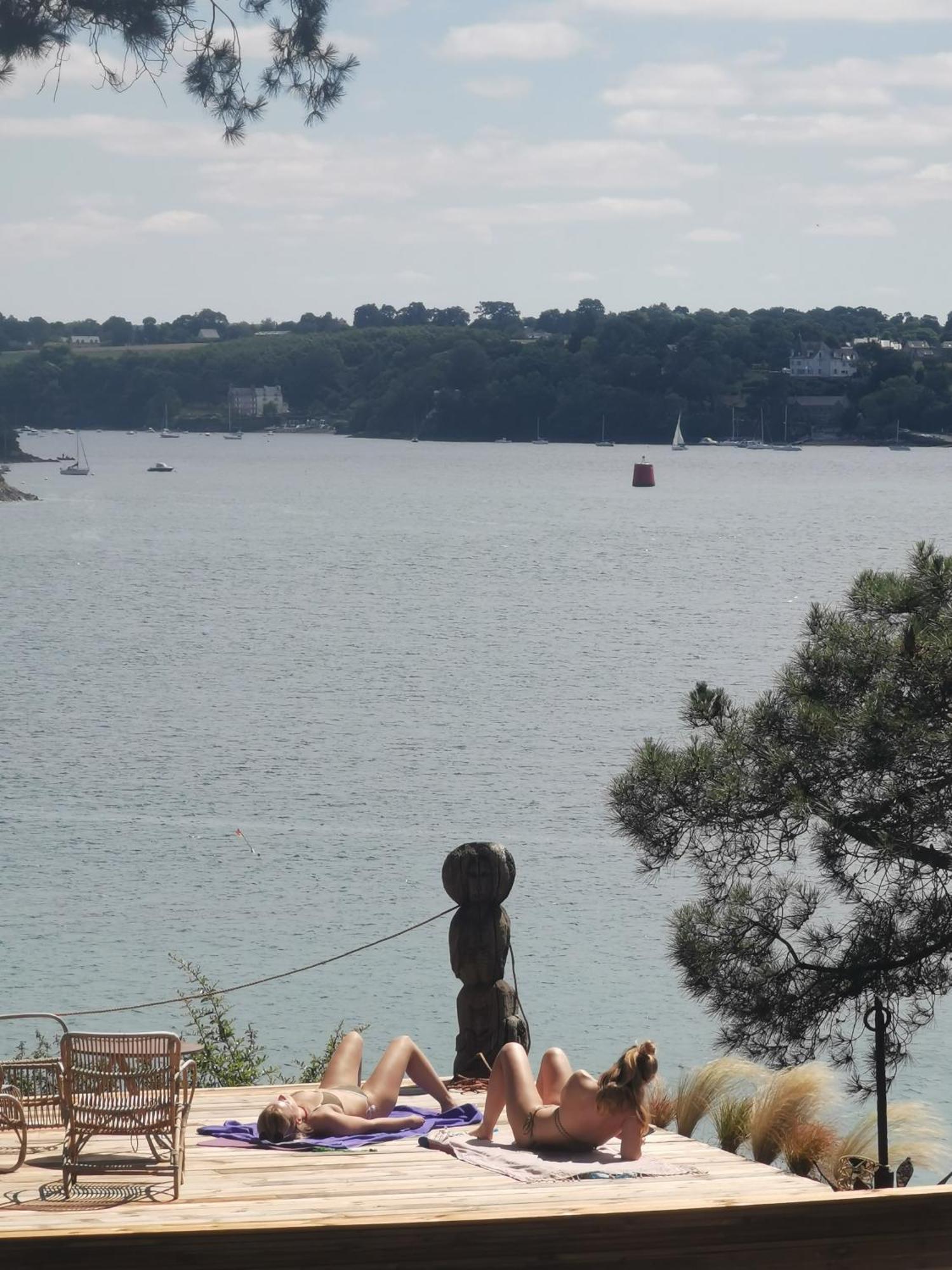 Apartamento Les Pieds Dans L'Eau Saint-Malo Exterior foto